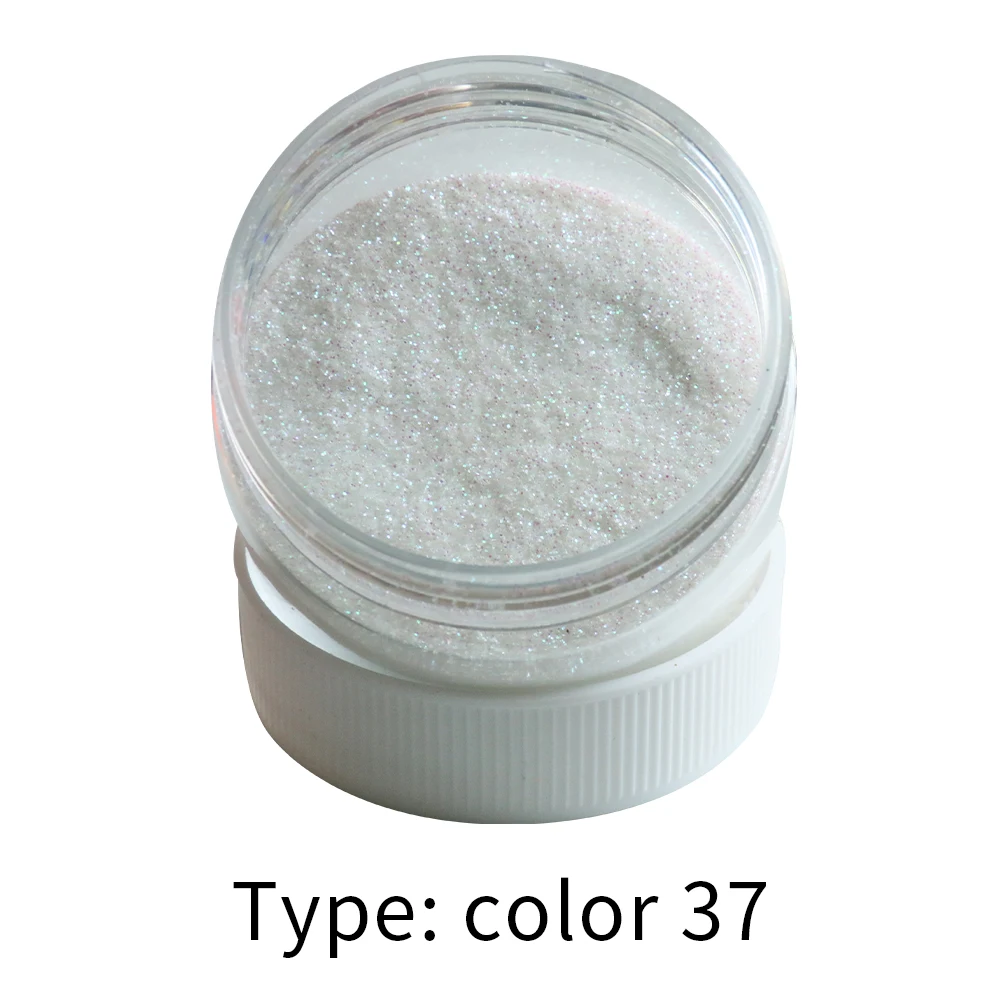 Белый блестящий порошок лазерный пигмент с жемчужным покрытием декоративный