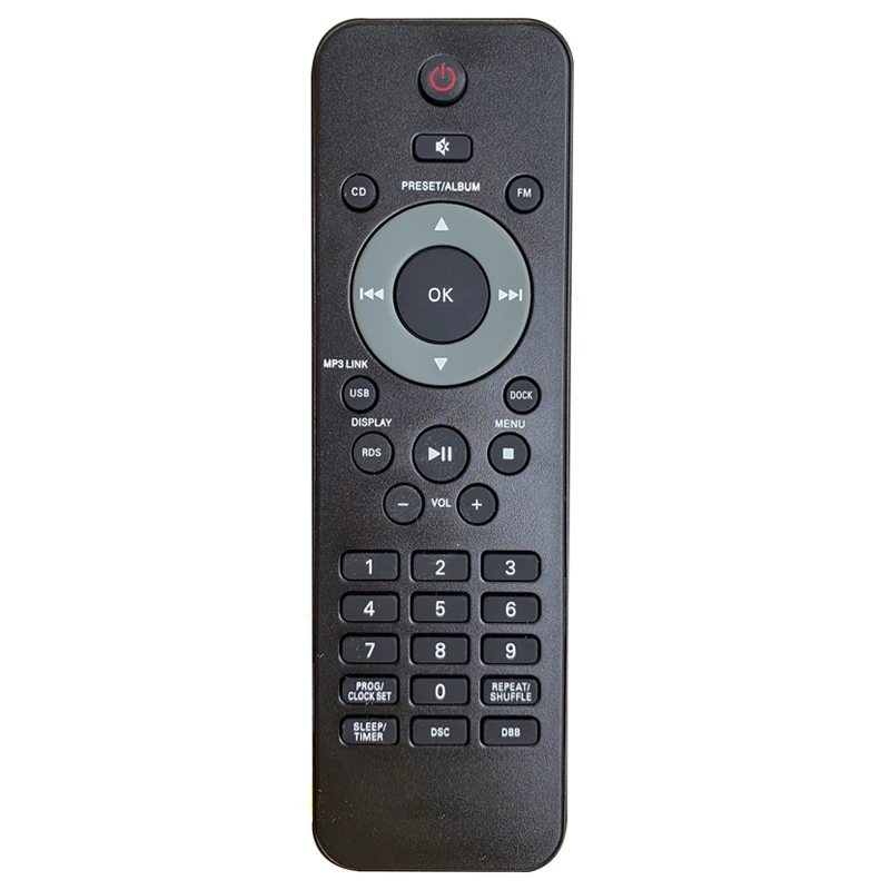 New Original Remote Control Fit For Philips Micro Music System DCM1050 DCM1070 DCM2055 MCM1050B DCM3060 DCM2020 DCM2060 MCM2050 |