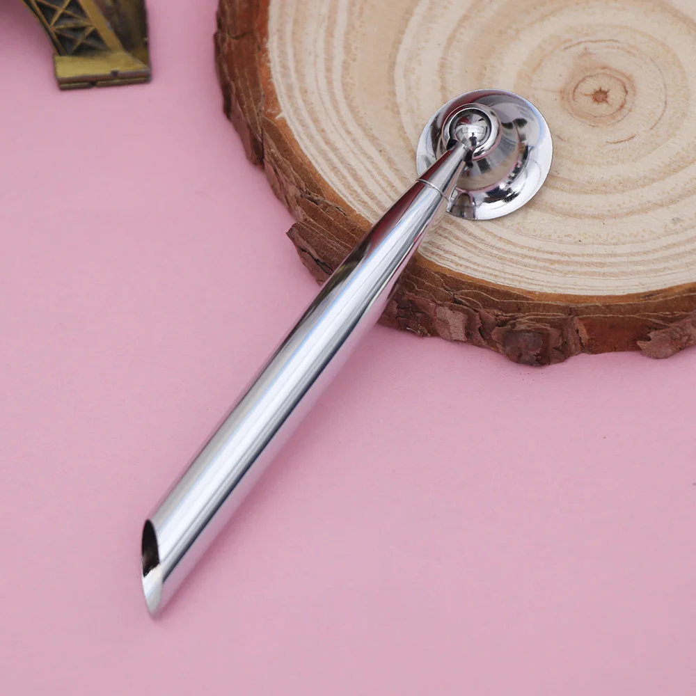 Настольный серебристый держатель для карандашей и ручек Шариковая Поворотная