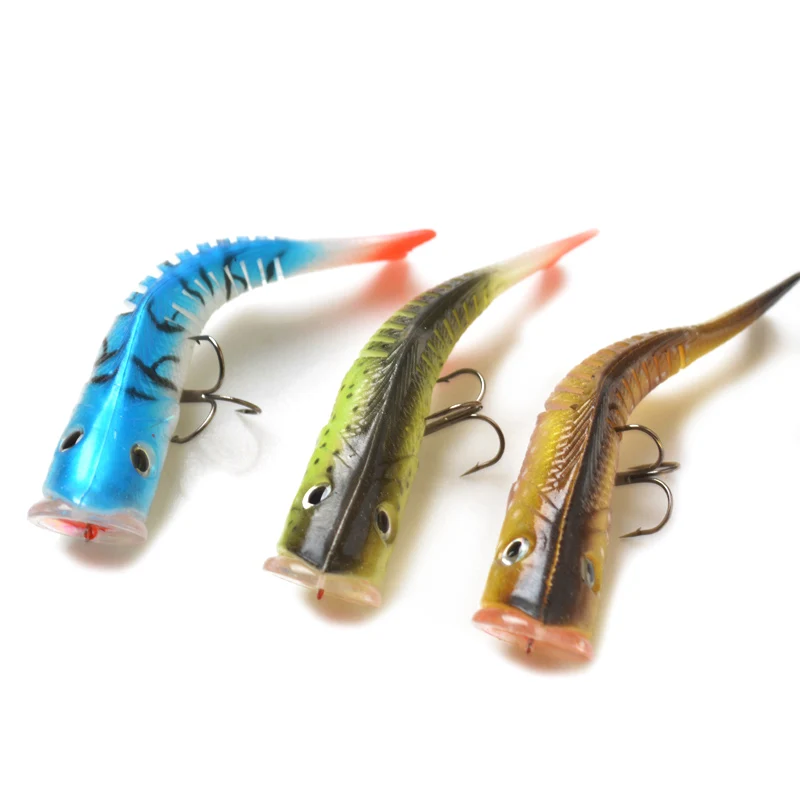 

TOMA Soft Fishing Lure Floating 110mm 17g Swimbait Lifelike Soft Fish Artificial Bait Wobble Saltwater Sea Fishing Bass Pike