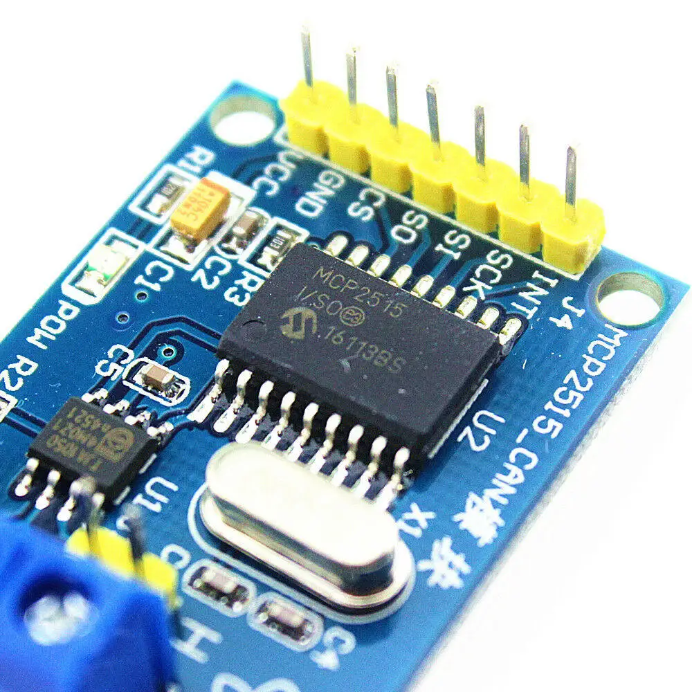 MCP2515 CAN Bus модуль TJA1050 приемник с трансивером Tja1050 5 В для Arduino|Детали и аксессуары