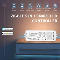 zigbee 3 0 5in1 led controllerrgbcct rgbw wwcw dimmerzigbee pro five in one smartfor led strip