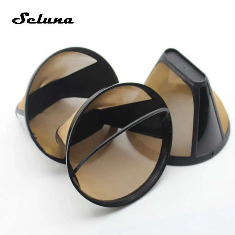 Многоразовая сменная Кофеварка #4 в виде конуса фильтр для кофемашины бумажные