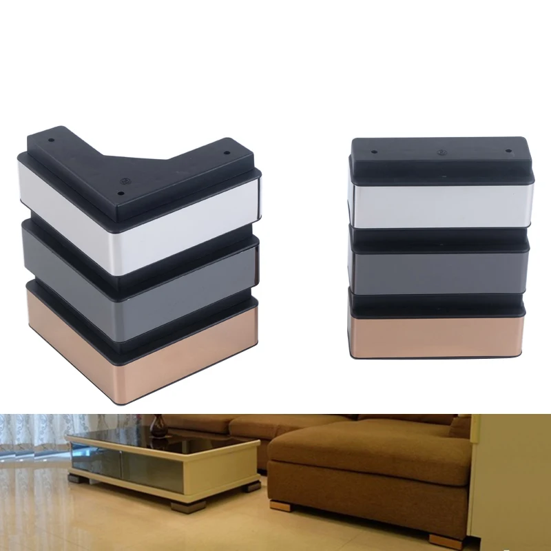

4Pcs/Set Furniture Sofa Legs ,for Coffee Table TV Cabinet Bed Support Feet Plastic Furniture Accessories
