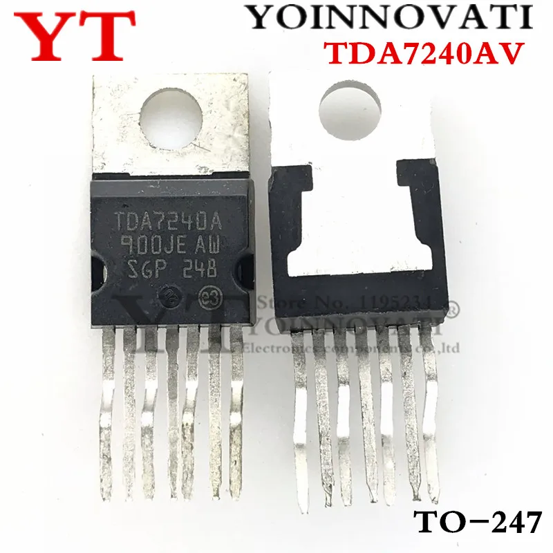 1 шт./лот TDA7240AV TDA7240A TDA7240 TO-220 IC лучшее качество. | Электронные компоненты и