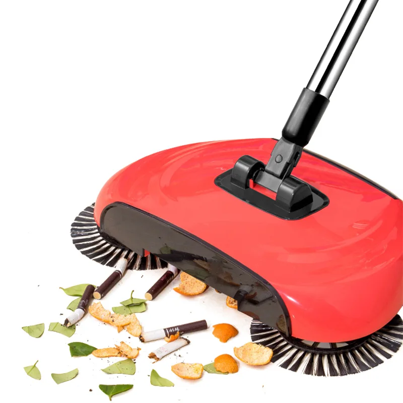 Волшебная Метла Совок ленивая Швабра вращение 360 градусов метла уборочная машина