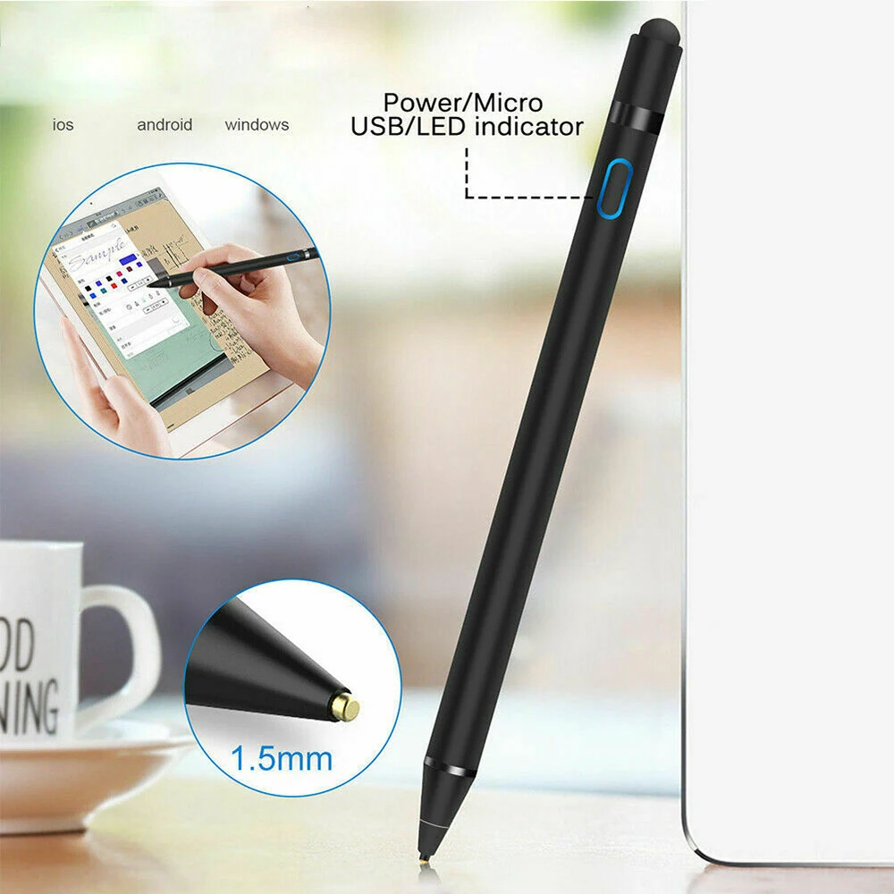 Активный стилус карандаш для рисования Apple IPhone IPad емкостный сенсорный Стилус