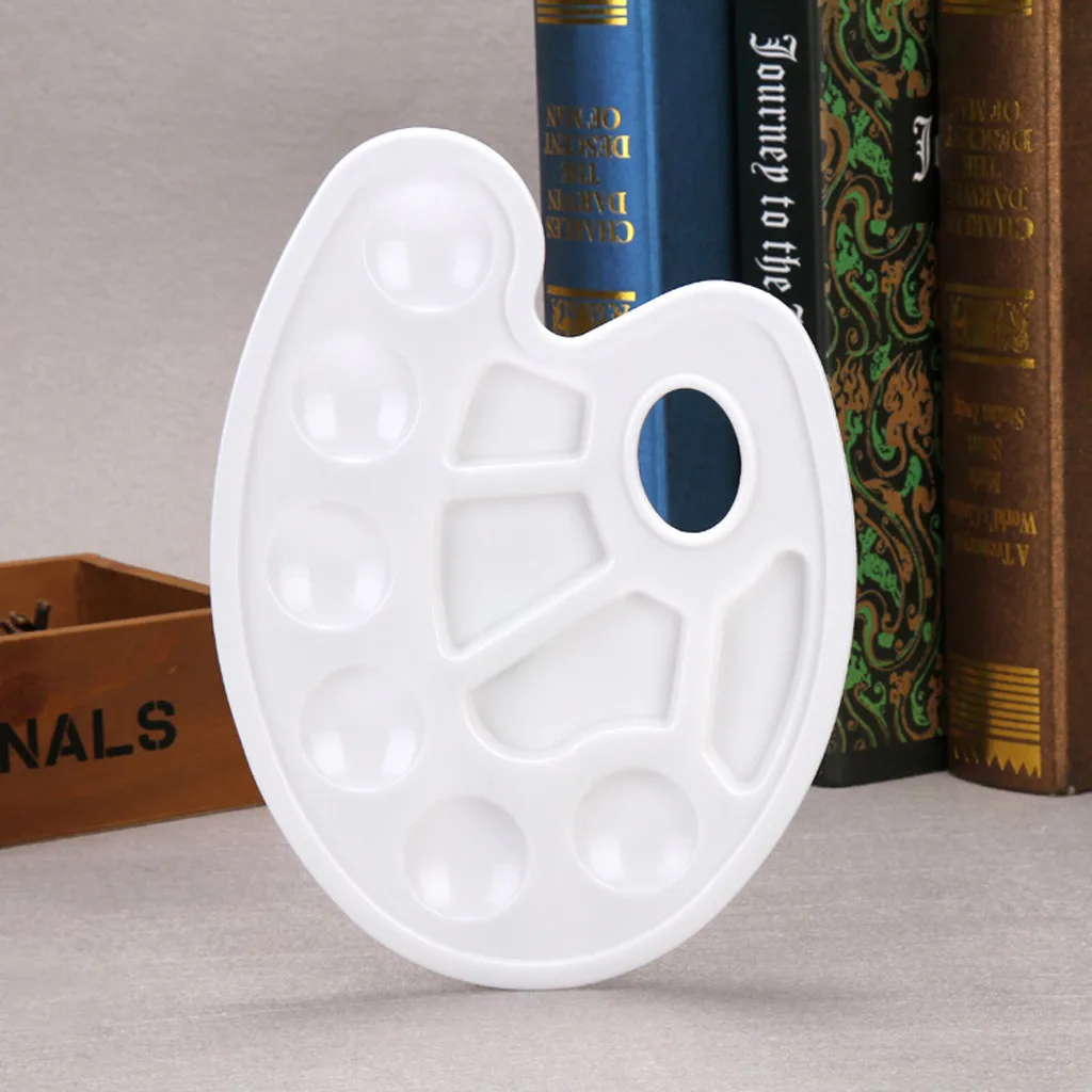 Акриловое смешивание краски Рисование ногтей Искусство Акварель искусственная