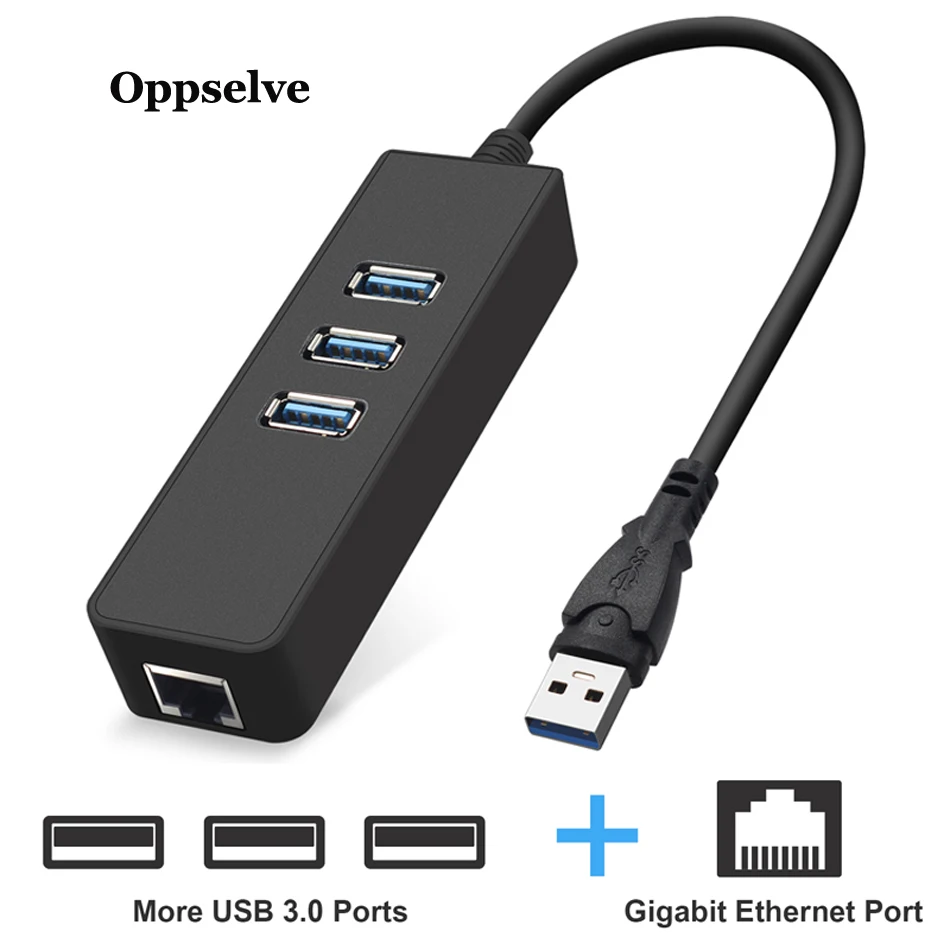 USB 3 0 концентратор с адаптером питания многопортовый OTG расширитель U диск ридер