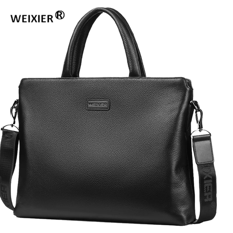 Мужской портфель WEIXIER деловые сумки для мужчин Повседневная дорожная сумка
