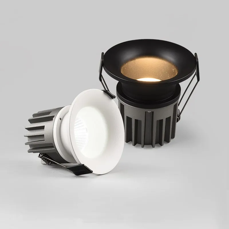 Круглая дуга с регулируемой яркостью встроенный антибликосветодиодный