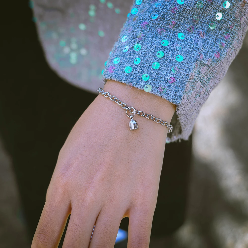 

2 Pcs Couple Magnet Attract Bracelet Stainless Steel Women Men Lover Valentine'Day Engagement Party Charm Jewelry Gift