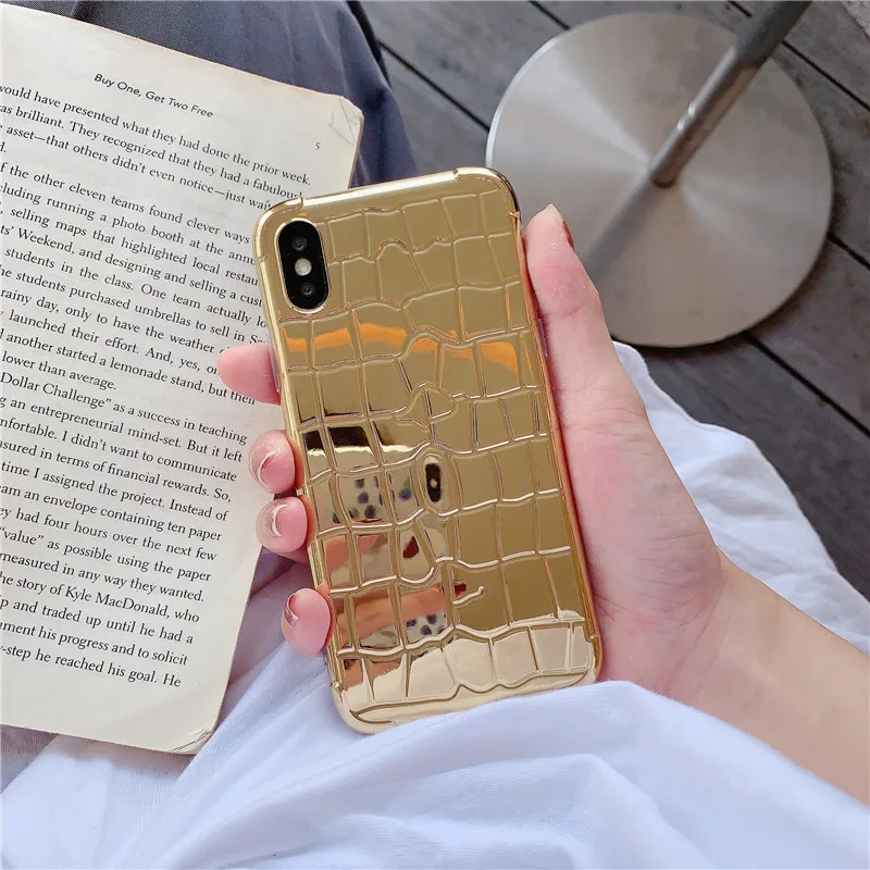 Модный Роскошный каменный чехол для телефона iphone 11 Pro Max XR X XS max 7 8 plus милый