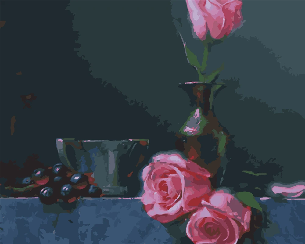 

Картина по номерам на холсте «Hello»