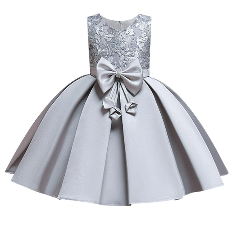 Lace Summer Kids Dresses For Girls Elegant Princess Dress Children Evening Party Flower Girl Wedding Gown vestido infantil | Детская