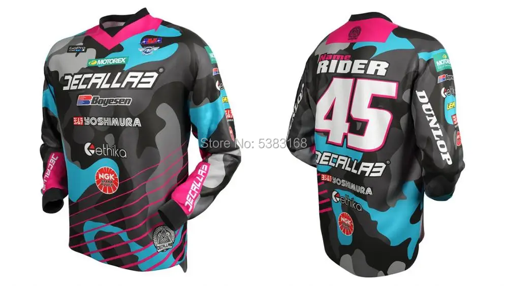 Команда эндуро Мотокросс Джерси 2021 Mtb мотоцикл горный велосипед Горный BMX DHShirt