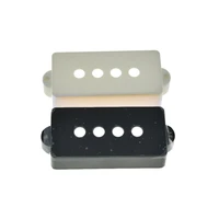 4pcs p bass pickup covers 4 string electric bass pickup covers for precision bass p bass guitar blackwhitecream