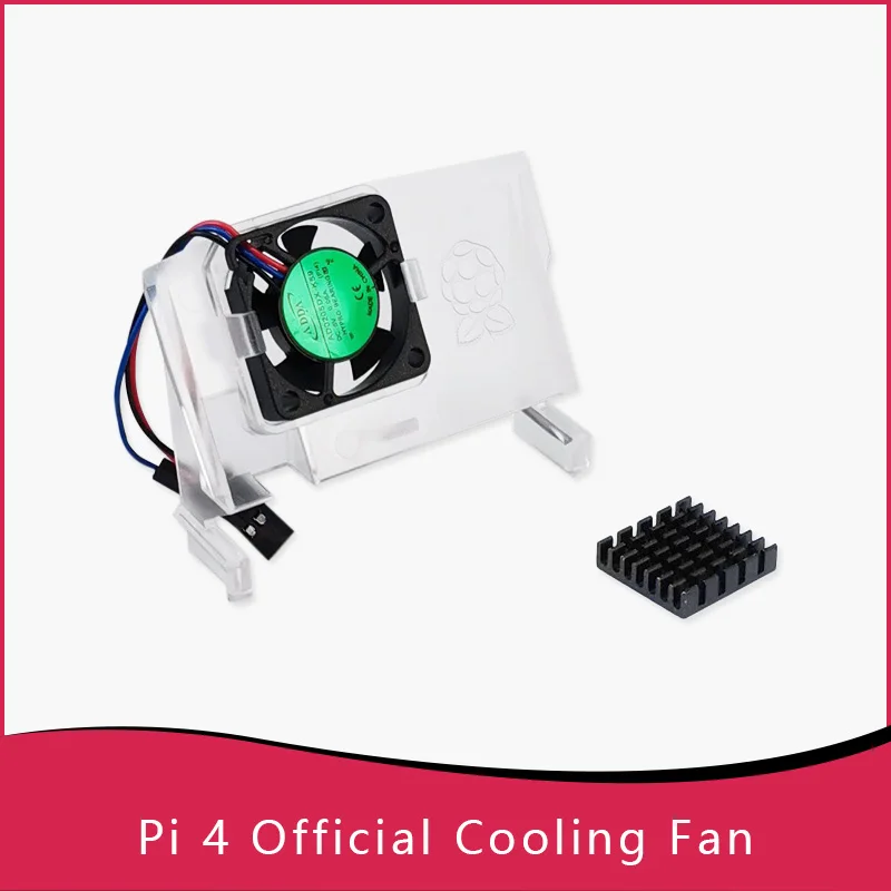 Официальный Raspberry Pi 4 Чехол вентилятор 15 3 W USB C Питание EU/US/UK Разъем|Аксессуары для