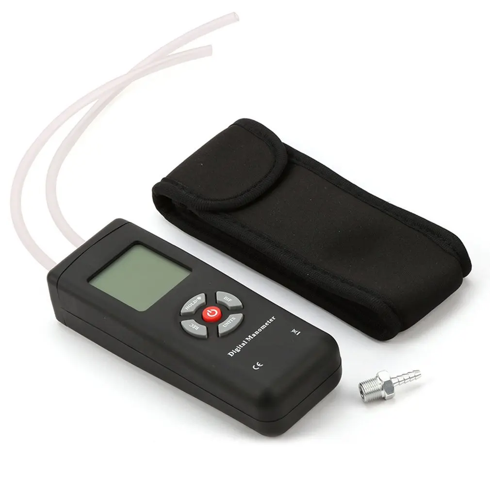 New Arrive TL-100 Digital Manometer Air Pressure Meter Handheld Gauges U-type Differential | Инструменты