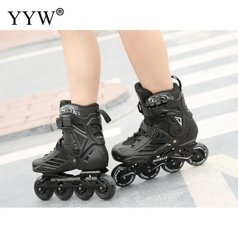 Роликовые коньки для мужчин и женщин профессиональные скоростные роликовые