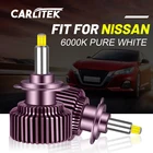 Светодиодная фара H7, H1, 9012, 25000LM, HID D2S, D4S, H11, H8, 9005, 9006, HB3, HB4, Canbus, без ошибок, для Nissan patrol, x, trail, qashqai, j11, juke