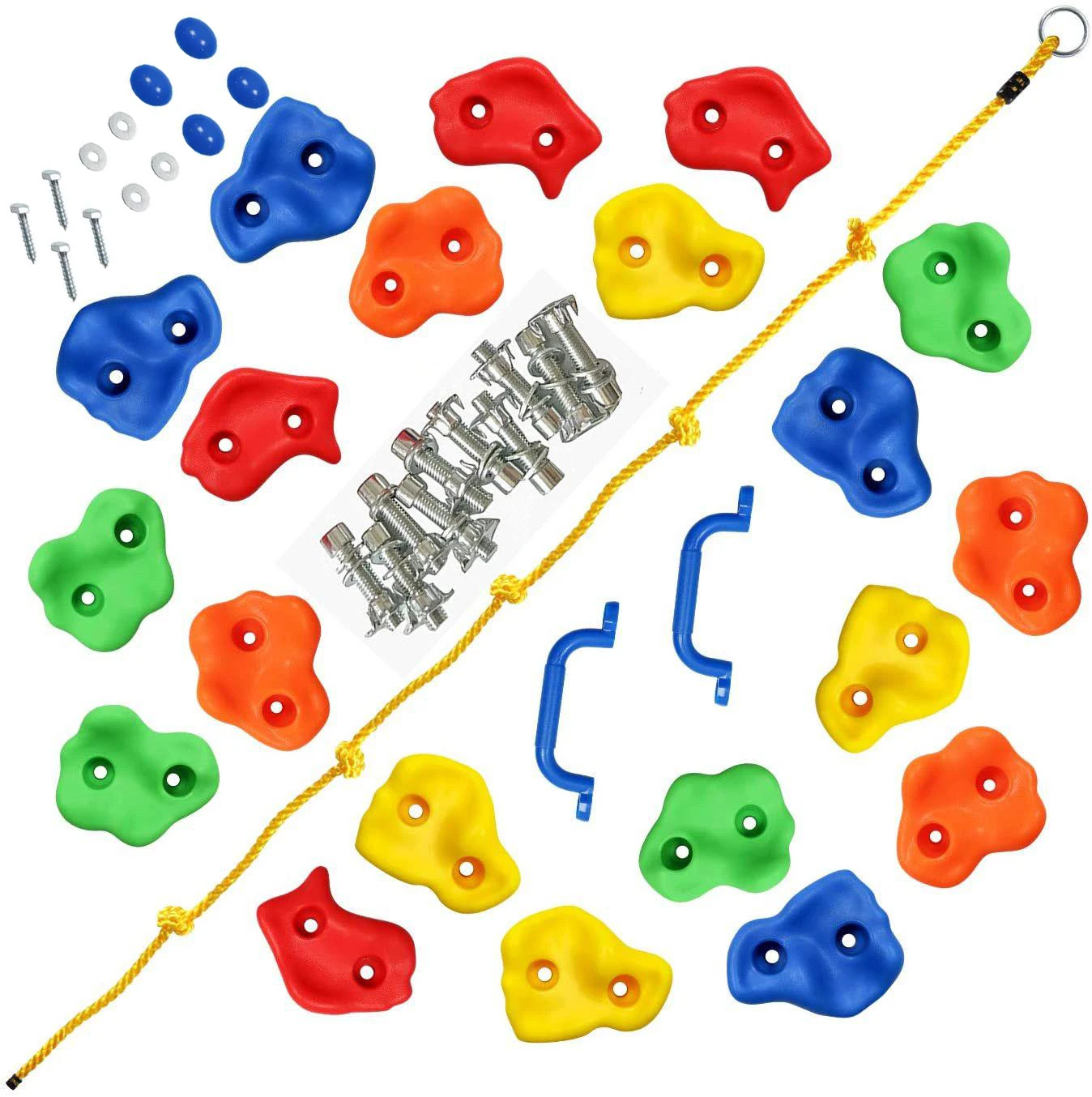 

20 Rock Climbing Brackets Children's Rock Climbing Bracket Set Children's Climbing Wall Rock Climbing Indoor and Outdoor