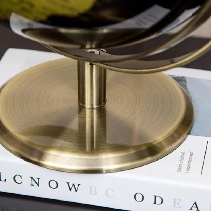 Металлический шар украшение мира глобус товары для обучения географии дома и