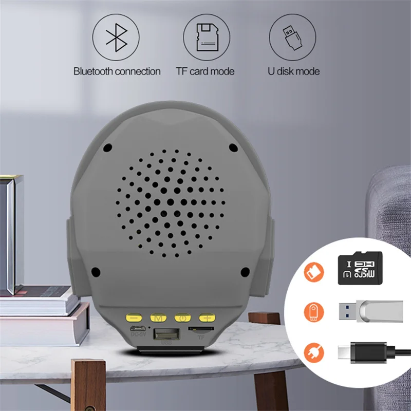 Беспроводная Bluetooth Колонка AIKSWE Skull TWS с поддержкой TF карты|Портативные колонки| |