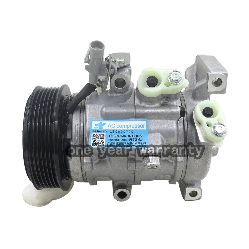 447260 9700 Кондиционер Ac компрессор 10SRE11C для Toyota Vios 2016|Компрессор и муфта