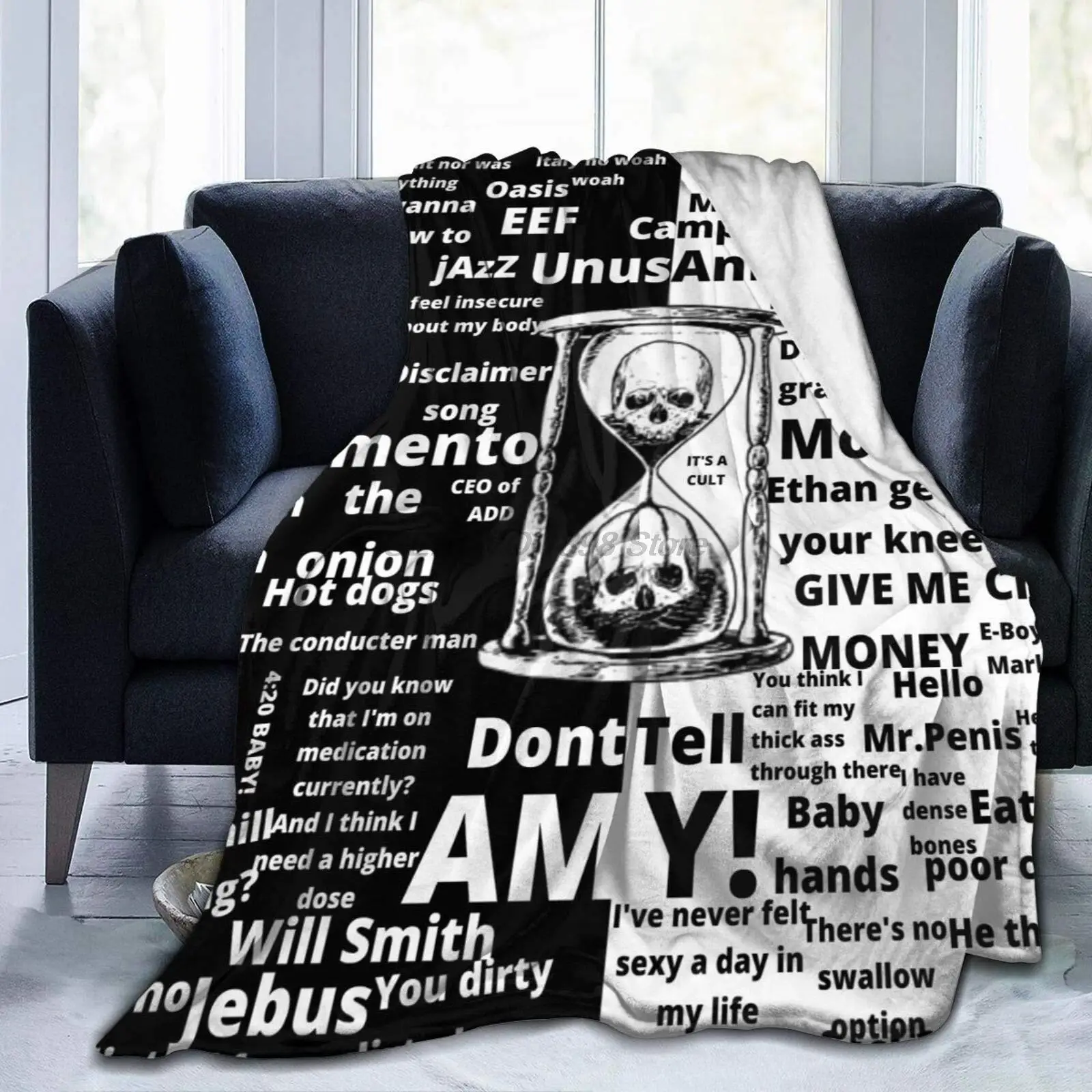 

Unus Annus Ultra-Soft Micro Fleece Blanket for Couch/Living Room/Cozy Plush Throw Blankets for Adults