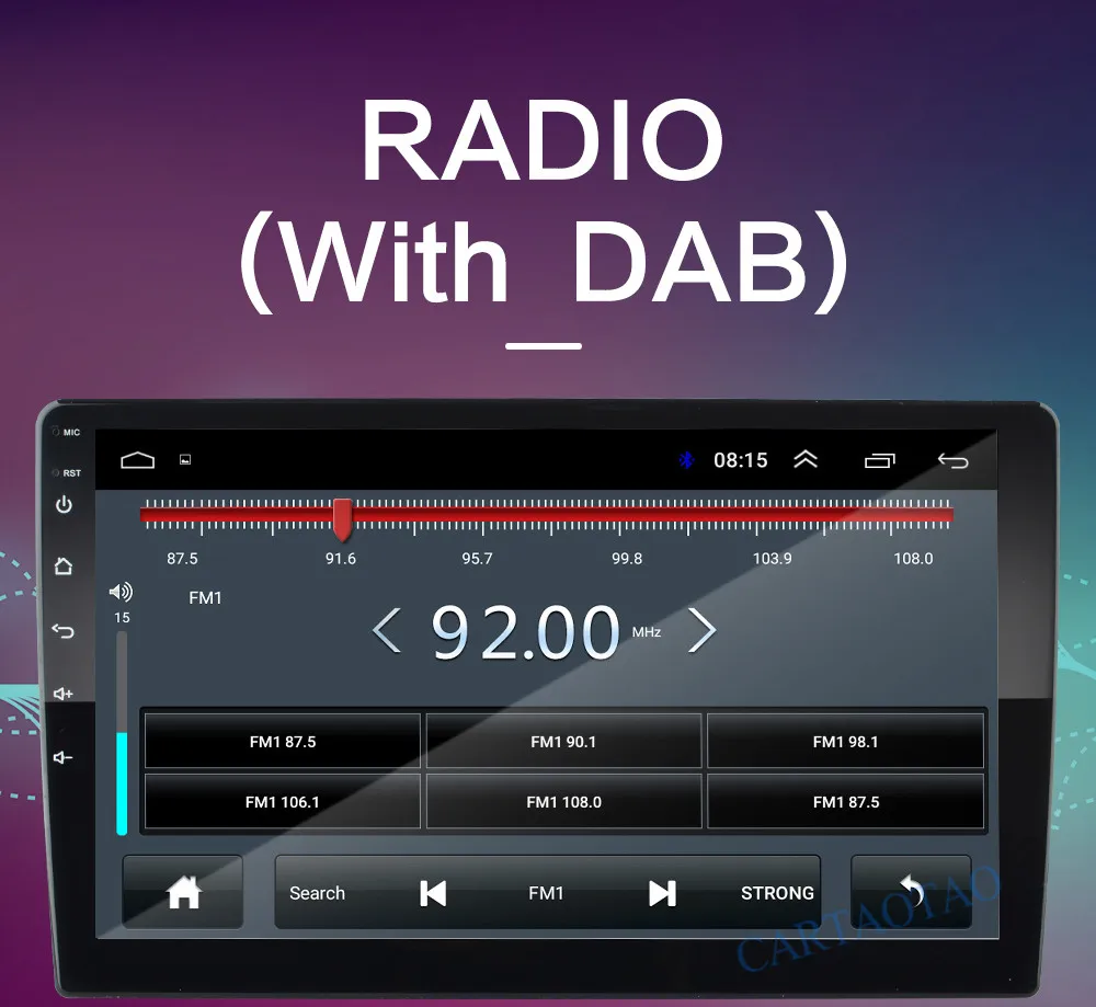 2DIN ram 2G+ rom 3 2G Android 8,1 GO автомобильный Радио плеер gps навигация Мультимедиа для Лада ВАЗ гранта кросс радио автомобиля din