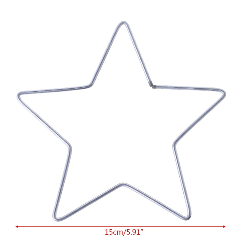 Звезда Металла Ловец снов кольцо макраме ремесло обруч DIY аксессуары|Ловцы и