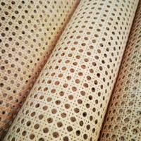 50cm width 15 meters natural cane webbing real rattan roll for chair table background furniture material
