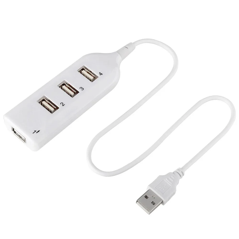 VIPATEY USB Hub Высокоскоростной 4 Порты и разъёмы USB разветвитель Мульти USB 2,0 Порты и разъёмы мини концентратор для MacBook Pro Тетрадь PC USB флеш-накопители мобильный жесткий диск и многое другое