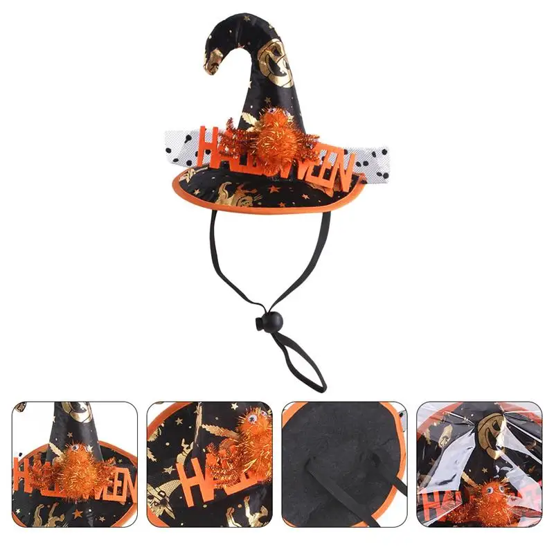 

1 Pc Pretty Decorative Cat Halloween Costume Halloween Pet Headdress for Pets Cat Dog