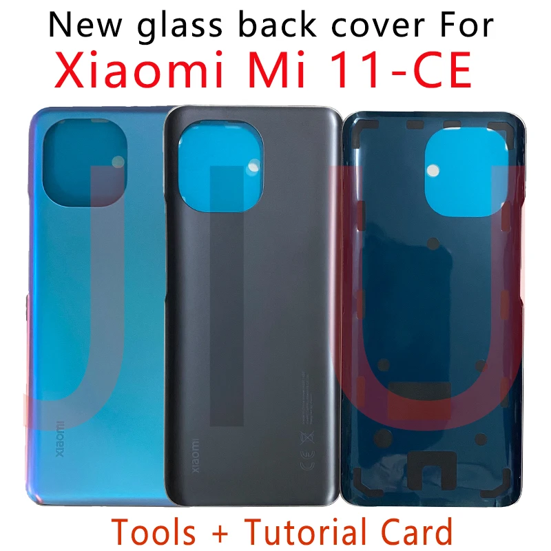

Новый чехол для задней двери Xiaomi mi11 с клейкой лентой с CE для Xiaomi Mi 11