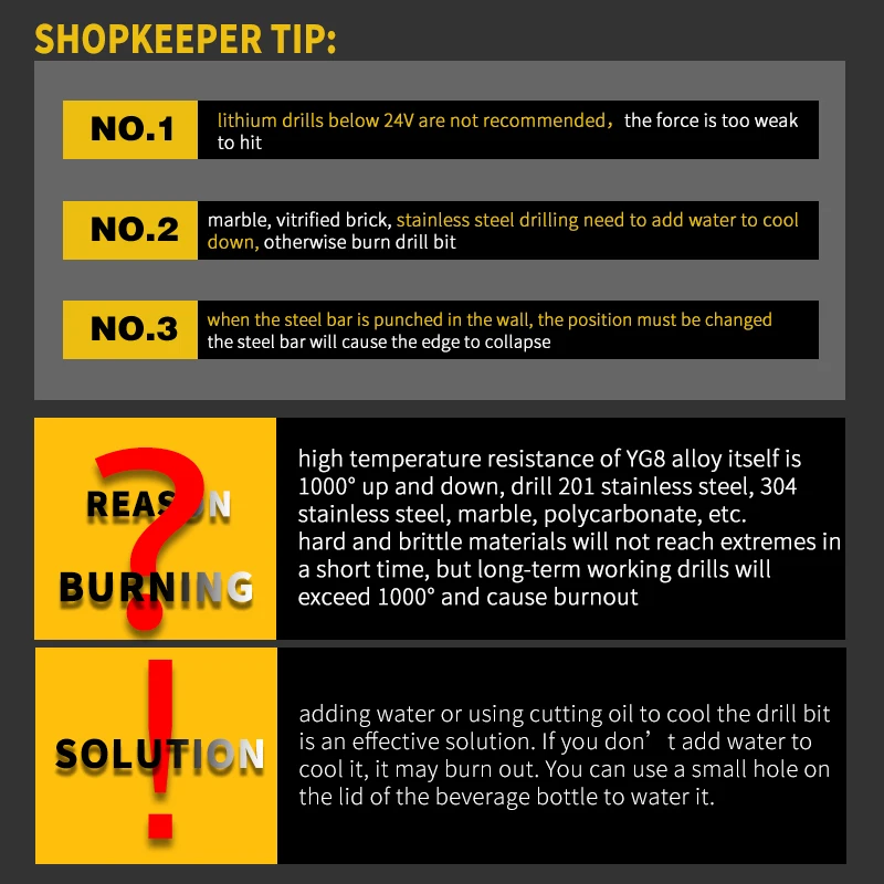 MeiKeLa оранжевый треугольное сверло бит Многофункциональный стекла поворотная