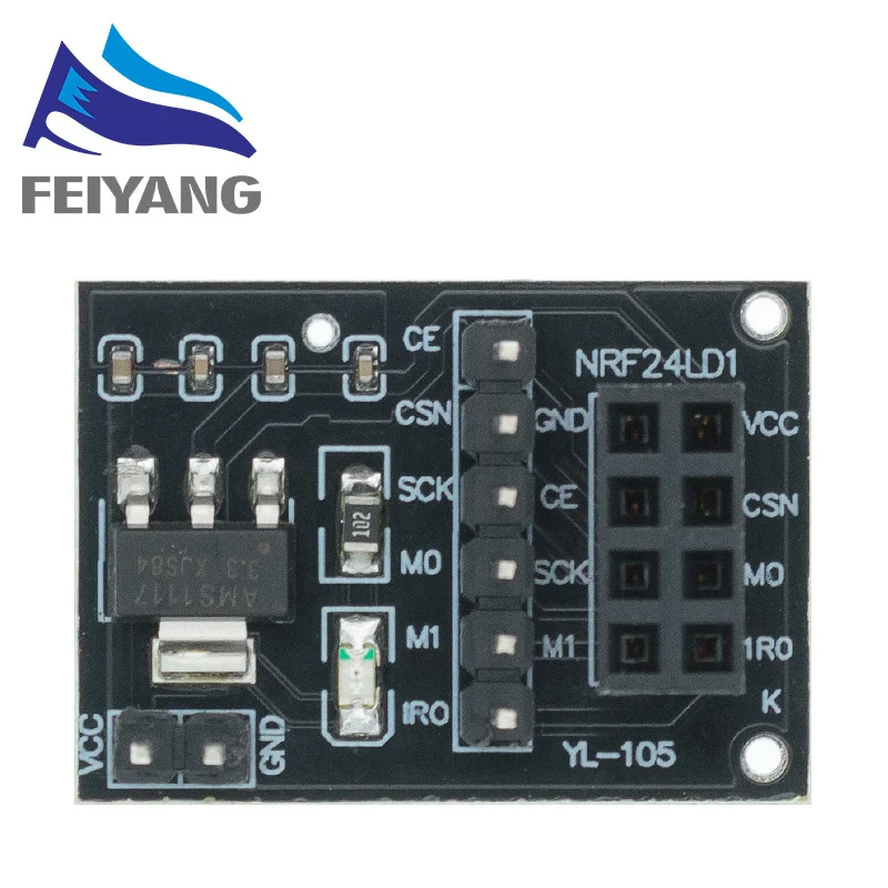 10 шт. NRF24L01 + беспроводной модуль передачи данных 2 4 г/NRF24L01 обновленная версия