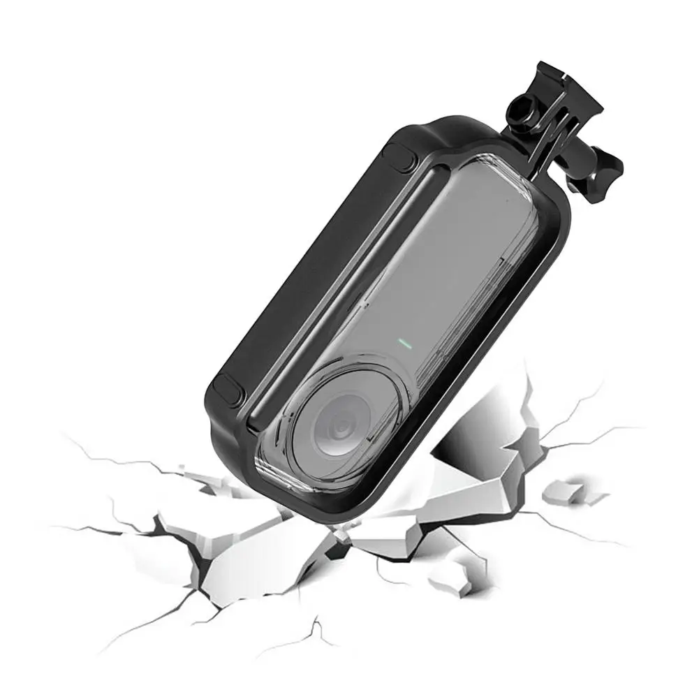 For Insta360 ONE X Sport Camera Luxury Waterproof Case Adjustable Panoramic Protective Shell Full-Cover Scratchproof Camera Case