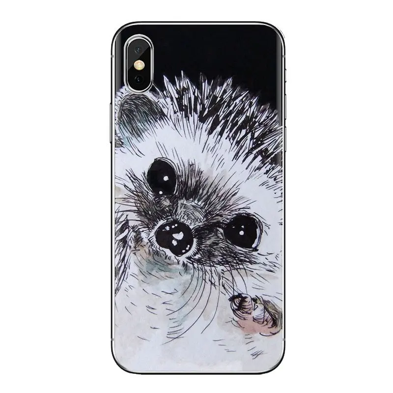 For Sony Xperia Z Z1 Z2 Z3 Z5 compact M2 M4 M5 E3 T3 XA Aqua LG G4 G5 G3 G2 Mini Cute Animal hedgehogs mouse Silicone Shell Case |
