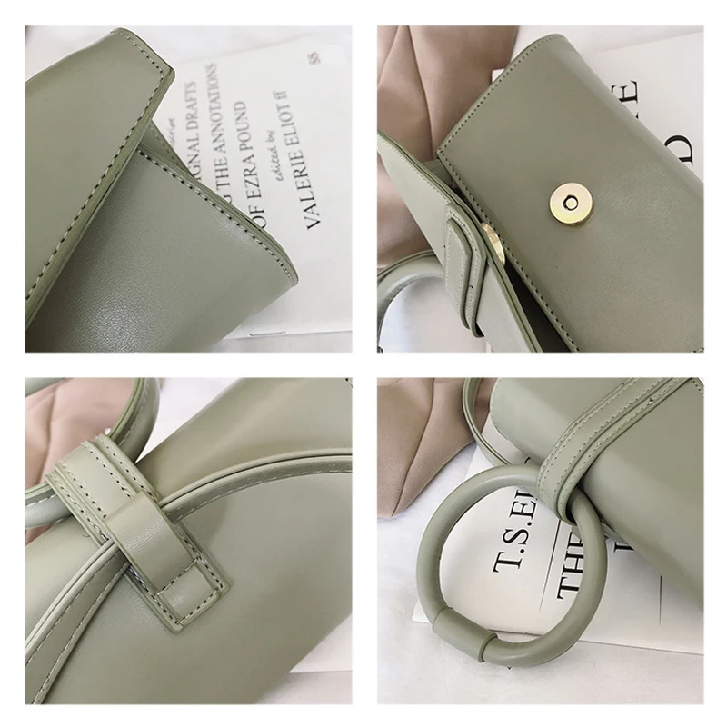 Fashion New Ladies Small Bag Women's Colors Ring Desiger PU Leather Messenger Bags High Quality Shoulder 2019 Clutch Women | Багаж и