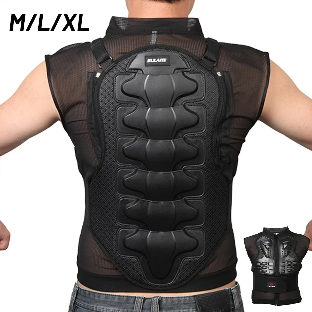 

Motorcycle Jacket Motocross Body Vest Armor Skiing Skating Protective Chest Back EVA PE Motorcycle Accessories For Man