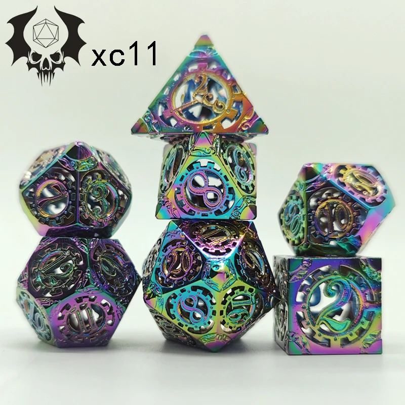 Горячая Распродажа 7 шт./компл. из 17 разноцветных многогранных пустотелых