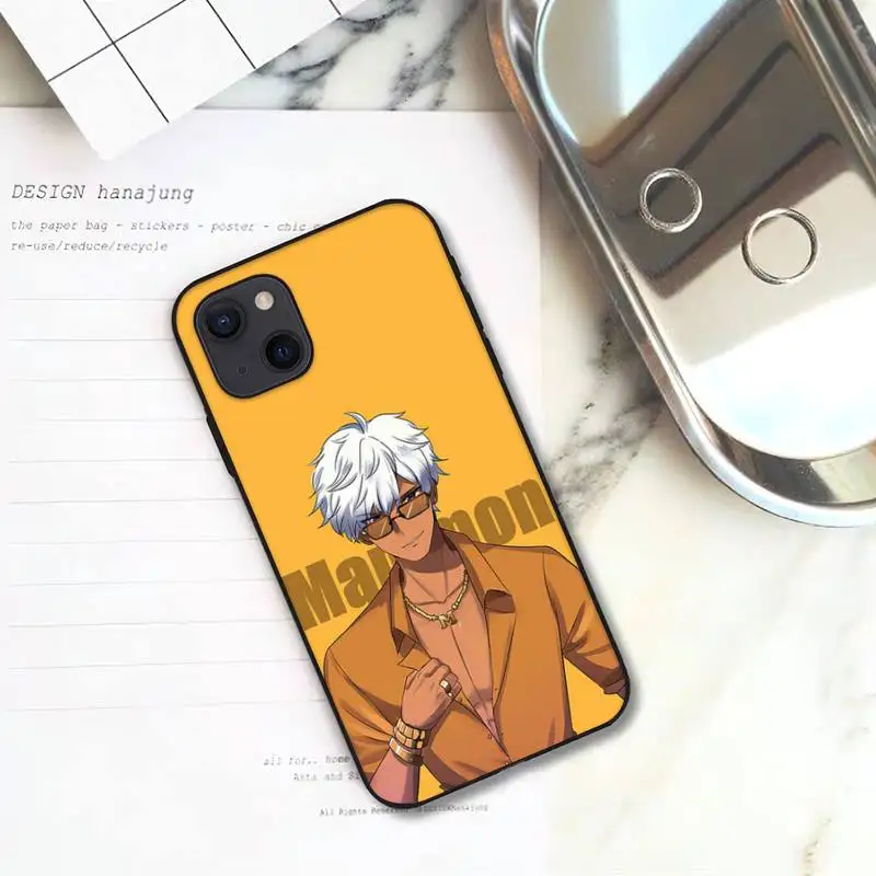 Чехол для телефона RUICHI Anime Obey Me Mammon iPhone 11 12 Mini 13 Pro XS Max X 8 7 6s Plus 5 SE XR | Мобильные