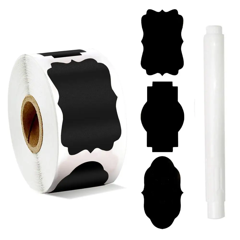 Наклейки для классной доски водостойкие 300 шт./рулон | Канцтовары офиса и дома