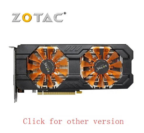 ZOTAC видеокарты GeForce GTX 760 2GB Thunderbolt HA 256Bit GDDR5 видеокарта для nVIDIA карта GTX760 2GB GTX760-2GD5 Hdmi Dvi