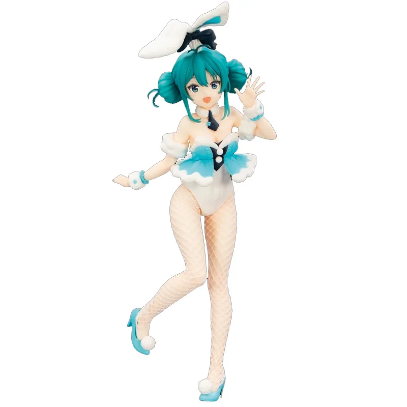 

Hatsune Miku Bunny Girl Princess Anime Figure Periphery Toys Model Doll Decoration Collection Exquisite Birthday Gift