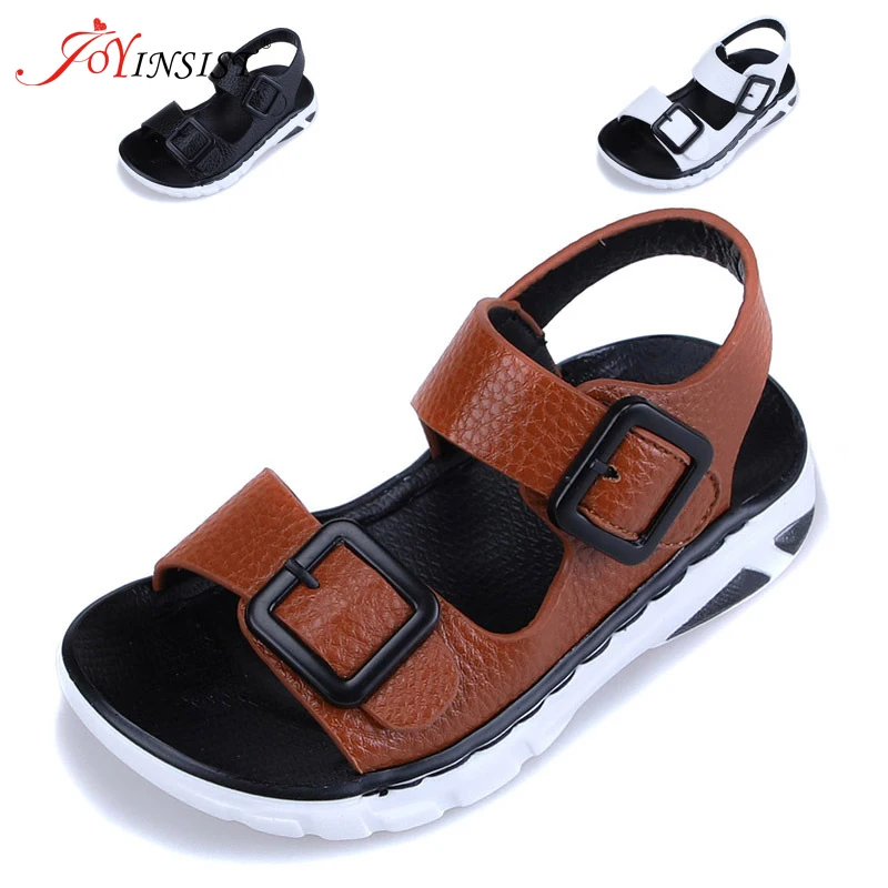 Сандалии детские из дышащего сетчатого материала Летние кожаные пляжные