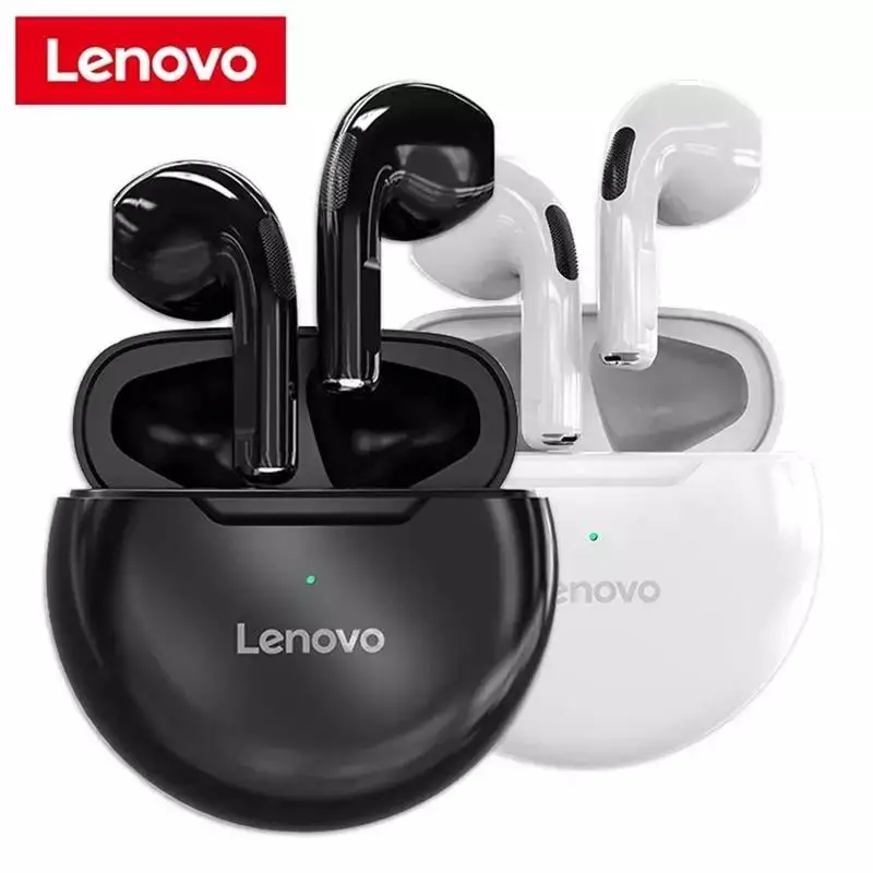 

Lenovo Ht38 Wireless Bluetooth Earphones Waterproof Tws 9d Stereo Sound Touch Control Low Latency With Mic