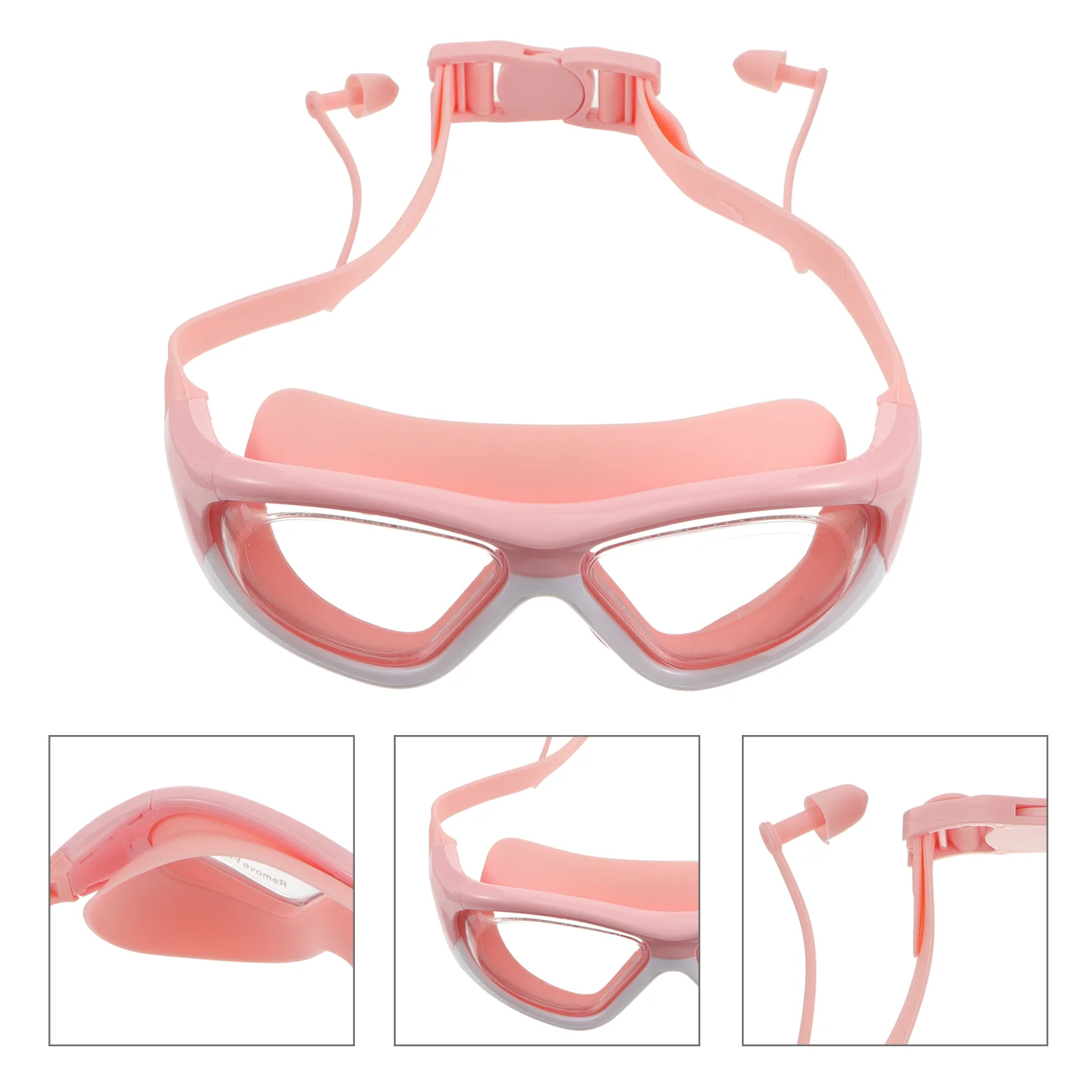 

1Pc Swim Goggle Swimming Glasses Anti Fog Goggle with Earplugs for Kids